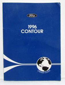 1996 Ford Contour Owners Operators Manual Original