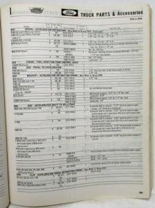 1965 65 Ford Truck Parts Catalog Manual F 100 250 350 Pickup Diesel HD Tilt Cab