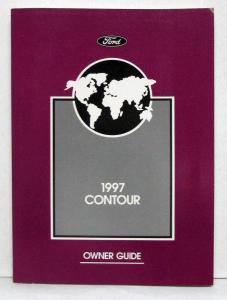 1997 Ford Contour Owners Operators Manual Original