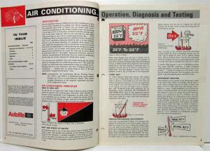 1967 May Ford Shop Tips Vol 5 No 9 Air Conditioning Operation Diagnosis Testing