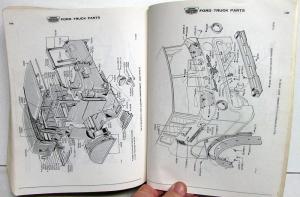 1963 63 Ford Truck Parts Catalog Manual F 100 250 350 Pickup Diesel HD Tilt Cab