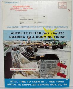 1968 November Ford Shop Tips Vol 7 No 3 Your Guide to Parts Identification