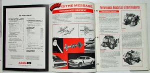 1969 September Ford Shop Tips Vol 8 No 1 1970 Announcement Issue