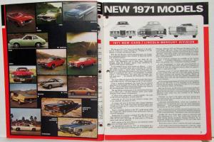 1970 September Ford Shop Tips Vol 9 No 1 1971 Announcements