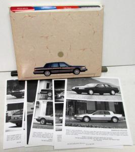 1990 Ford & Lincoln Mercury Press Kit Product Info - Bronco Mark VII Escort GT