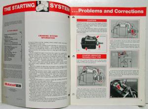 1972 February Ford Shop Tips Vol 10 No 6 The Starting System Problems & Fixes