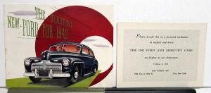 Ford 1942 Sales Brochure w/ Woody Station Wagons Flathead Original