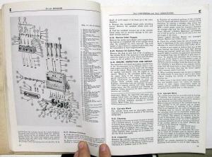 1946-65 Jeep Dealer Service Shop Manual Universal CJ 2 3 5 6 Dispatcher DJ-3A