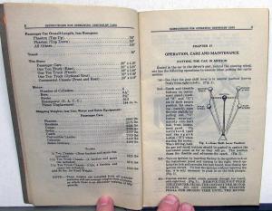 1929 Chevrolet International Series AC Owners Operators Manual Original