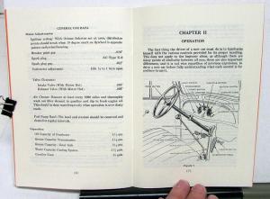 1933 Chevrolet Standard Model Series CC Owners Operators Manual Reproduction