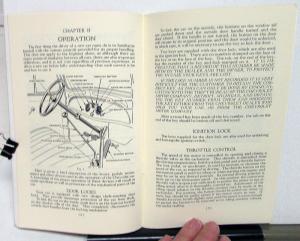 1934 Chevrolet Standard Series DC Owners Operators Manual Reproduction
