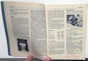 1936 Oldsmobile Factory Service Shop Small Manual Repair 6 & 8 F36 L36 Orig