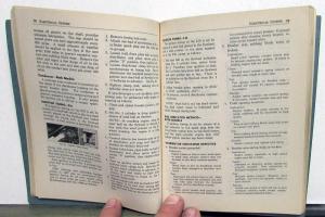 1936 Oldsmobile Factory Service Shop Small Manual Repair 6 & 8 F36 L36 Orig
