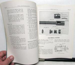 1933 Oldsmobile Dealer Service Shop Manual Repair Six & Eight F33 L33 Orig