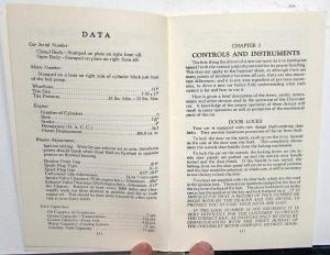 1935 Chevrolet Master Deluxe Owners Manual For The Care Of Your Car Reproduction