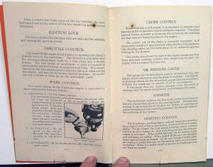1936 Chevrolet Master Deluxe & Standard Owners Manual Care Of Your Car Original