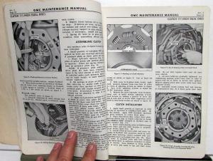 1956 GMC Trucks Gas & Diesel Model 550-970 Service Maintenance Manual Supplement