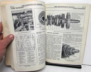 1956 GMC Trucks Gas & Diesel Model 550-970 Service Maintenance Manual Supplement