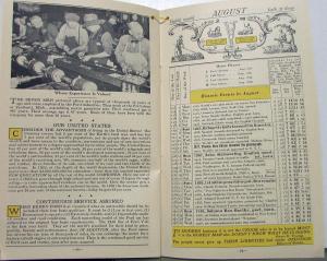 Ford 1938 Almanac North Midland Edition Original