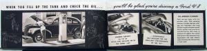 Ford 1938 Flathead V8 Sales Brochure Original