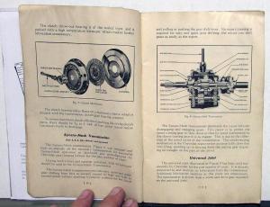 1938 Chevrolet Master Deluxe Owners Operators Manual Original