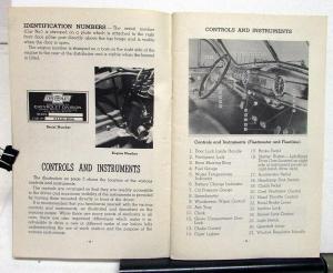 1947 Chevrolet Stylemaster Fleetmaster Fleetline Owners Manual Original Revised
