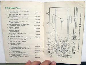 1952 Chevrolet Styleline Fleetline Owners Operators Manual Original