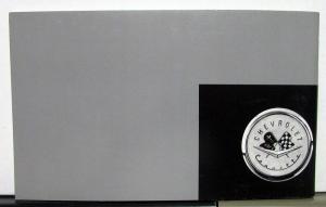 1957 Chevrolet Corvette Owners Operators Manual Reproduction