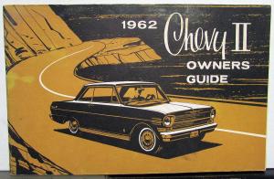 1962 Chevrolet Chevy II Owners Manual Original Nova 100 300 Chevy 62
