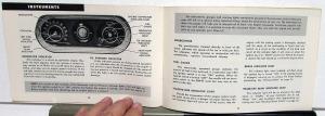 1963 Chevrolet Chevy II Operators Owners Manual Original