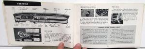 1963 Chevrolet Chevy II Operators Owners Manual Original