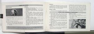 1964 Chevrolet Chevy II Operators Owners Manual Original