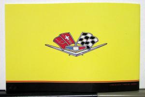1966 Chevrolet Corvette Owners Operators Manual Reproduction