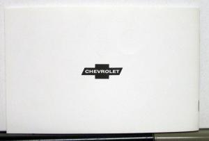 1968 Chevrolet Camaro Chevelle Chevy II Owners Operators Manual Reproduction