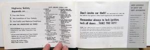 1968 Chevrolet Corvair Owners Operators Manual Original