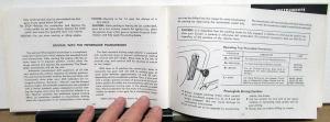 1968 Chevrolet Corvair Owners Operators Manual Original