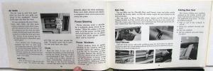 1969 Chevrolet Camaro Chevelle Chevy Nova Owners Operators Manual Original