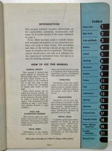 1950 GMC Trucks Models 400-470 Service Shop Repair Maintenance Manual