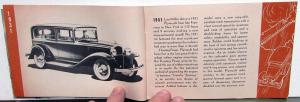 1947 Plymouth Dealer Sales Brochure History Of Achievements 1928-46 Original