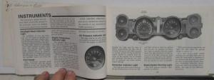 1970 Chevrolet Camaro Owners Operators Manual Original SS RS