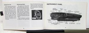 1971 Chevrolet Camaro Owners Operators Manual Original