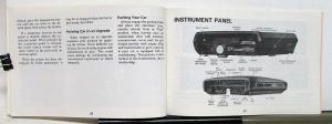 1971 Chevrolet Station Wagon Owners Operators Manual Original