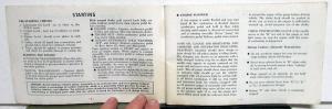 1969 Chevrolet Truck Owners Manual Care & Operation C/K Series 10-30 Pickup Orig