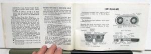 1969 Chevrolet Truck Owners Manual Care & Operation C/K Series 10-30 Pickup Orig