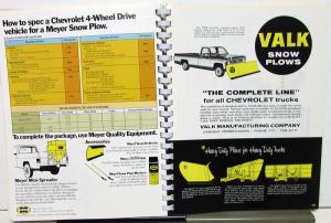 1977 Chevy Dealer Guide Special Bodies & Equipment ALL Trucks Original