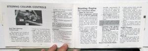 1972 Chevrolet Chevelle Owners Operators Manual Original