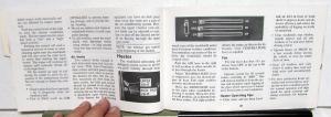 1972 Chevrolet Chevelle Owners Operators Manual Original