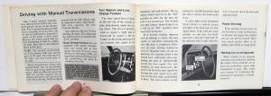 1972 Chevrolet Camaro Owners Operators Manual Original