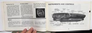 1972 Chevrolet Camaro Owners Operators Manual Original