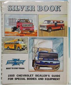 1980 Chevrolet Truck Dealer Silver Book Special Bodies & Equipment Pickup HD Van